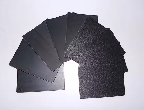 Revêtement d'étang de réservoir de pisciculture en plastique, revêtement en polyéthylène de 0.5mm, rouleaux noirs HDPE, géomembrane pour l'élevage de crevettes et de poissons, vente mondiale